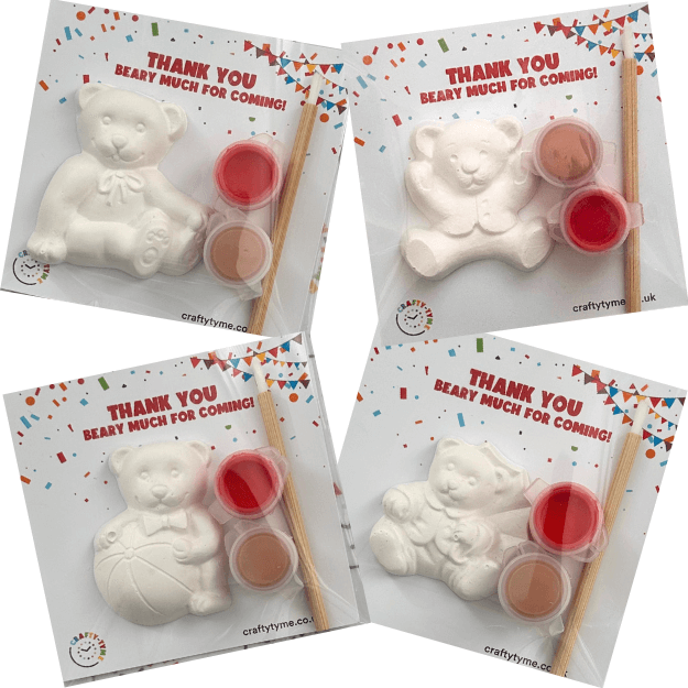 Teddy Bear Picnic Party Bag - Assorted