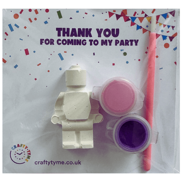 Brick Pink Party Bag