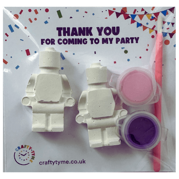 Double Brick Pink Party Bag