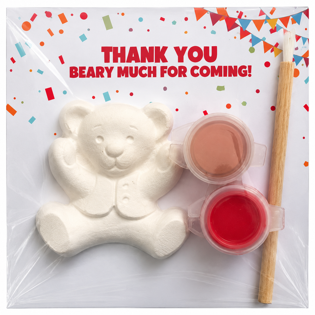 Teddy Party Bag - Assorted