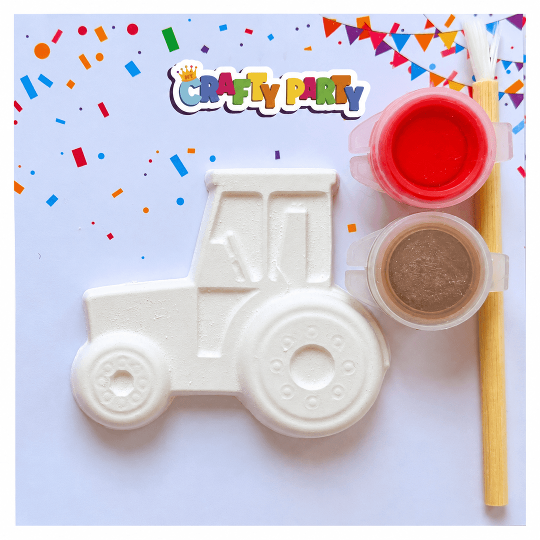 Red Farm Tractor Party Bag