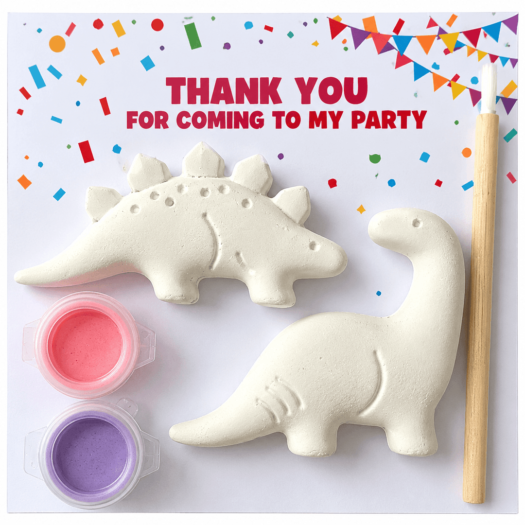 Pink Dinosaur Party Bag - Assorted