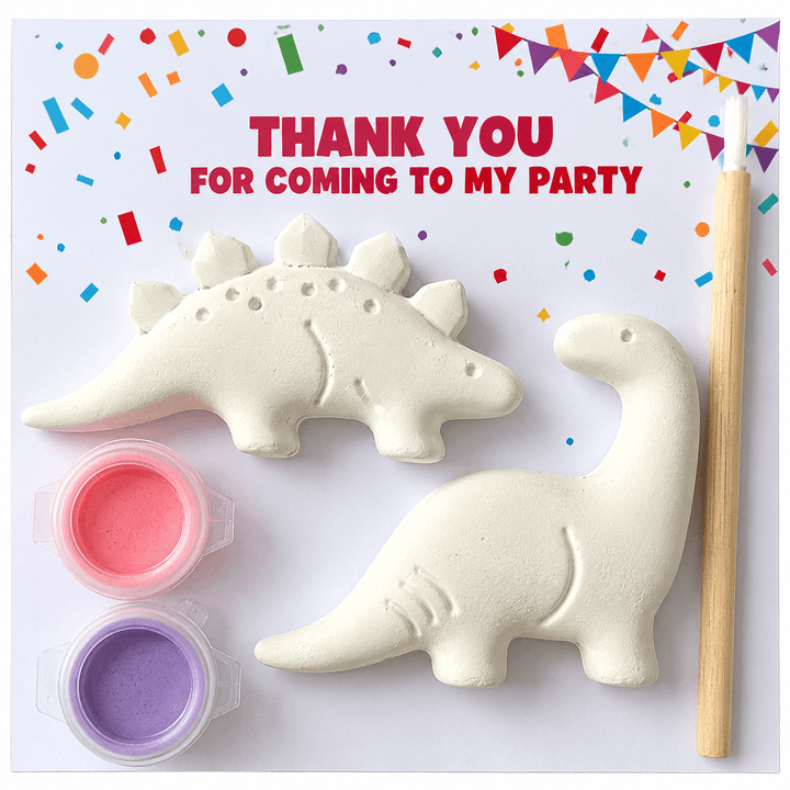 Pink Dinosaur Party Bag - Assorted
