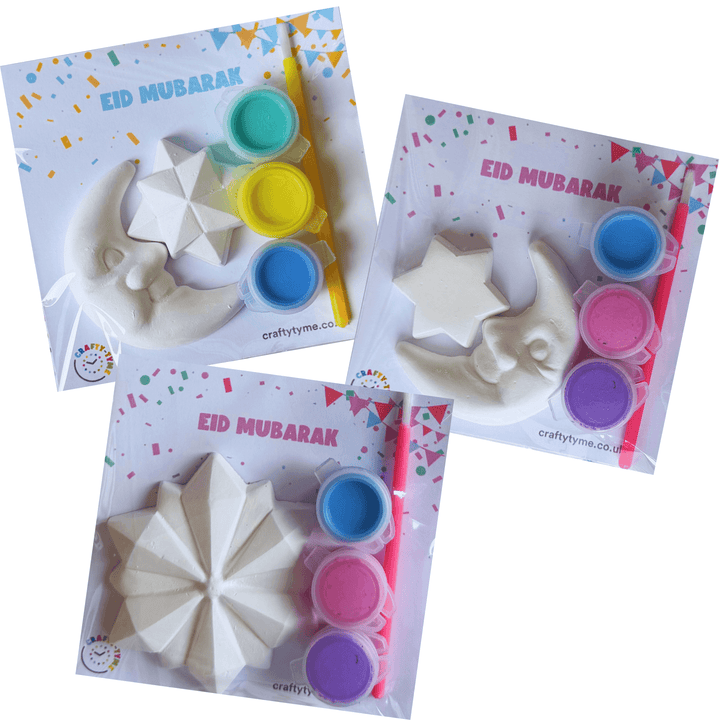Pastel Eid Moon & Stars Paint Kit