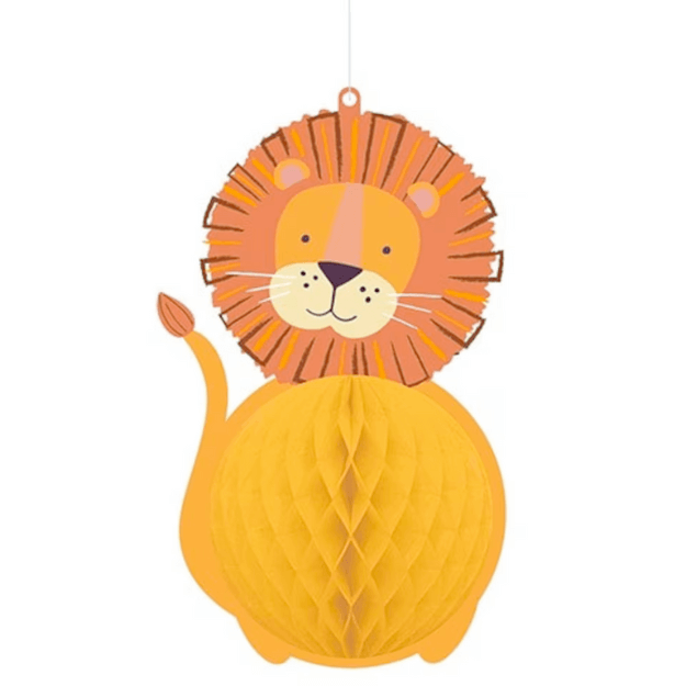 Lion Honeycomb Hanging Decoration
