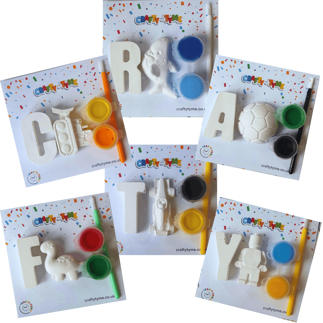 Character Letter Paint Kit - A-Z