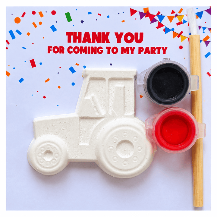 Red Farm Tractor Party Bag