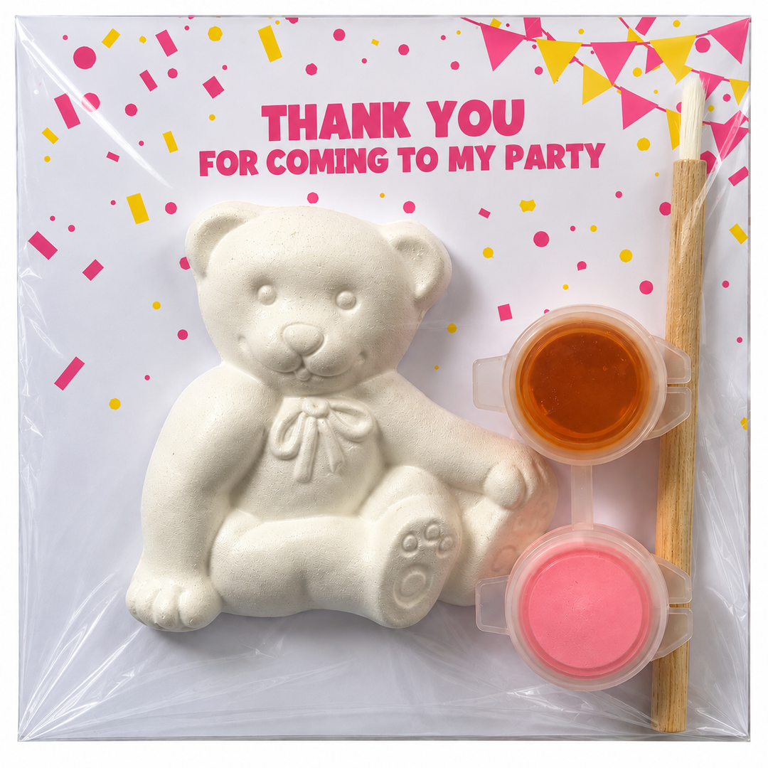 Teddy Party Bag - Assorted
