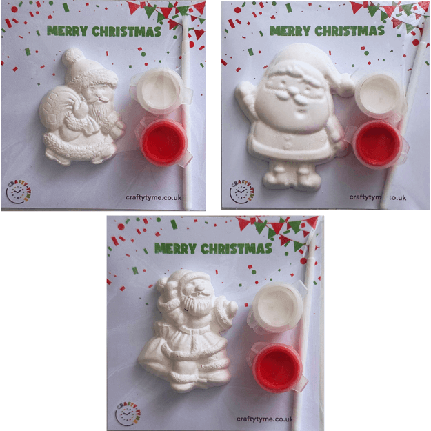 Santa Paint Kit - Assorted