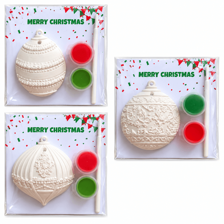 Hanging Bauble Paint Kit - Assorted