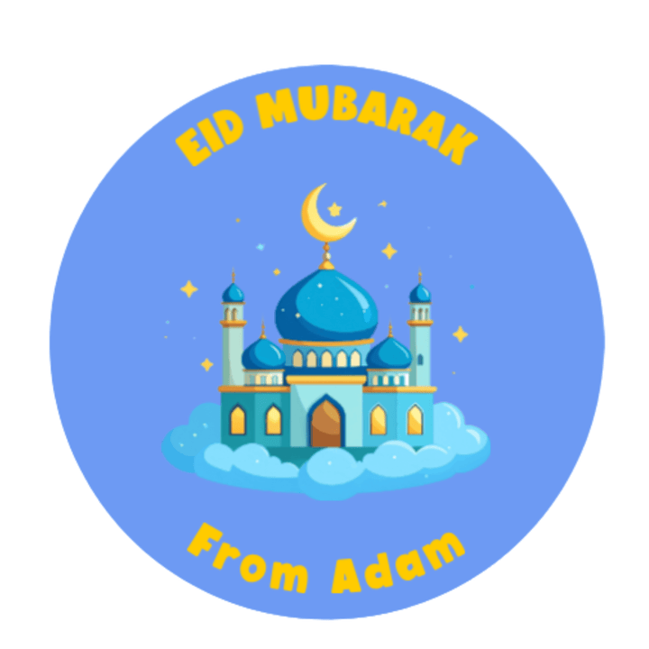 20 Eid Custom Stickers