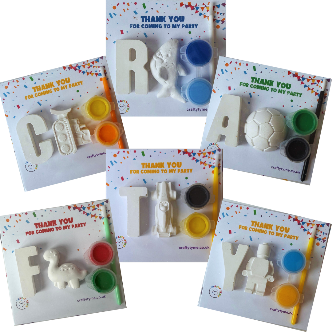 Character Letter Party Bag - A-Z