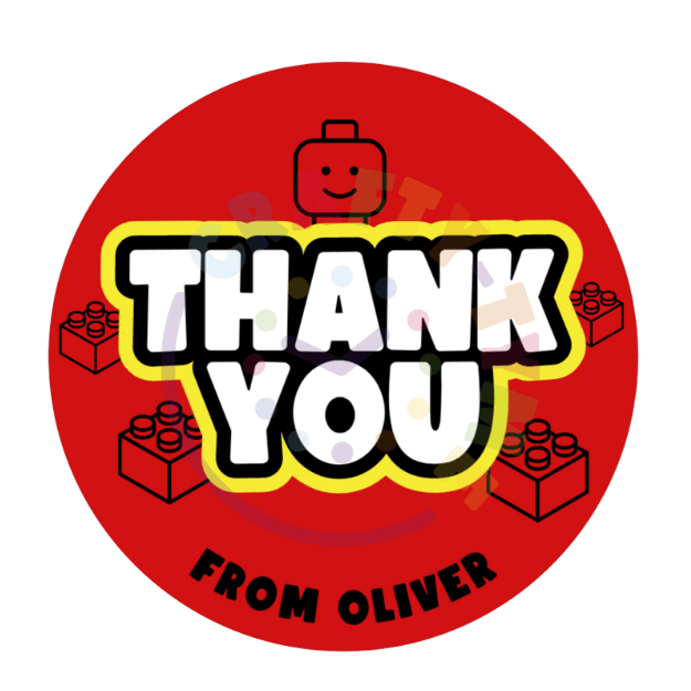20 Bricktastic Stickers
