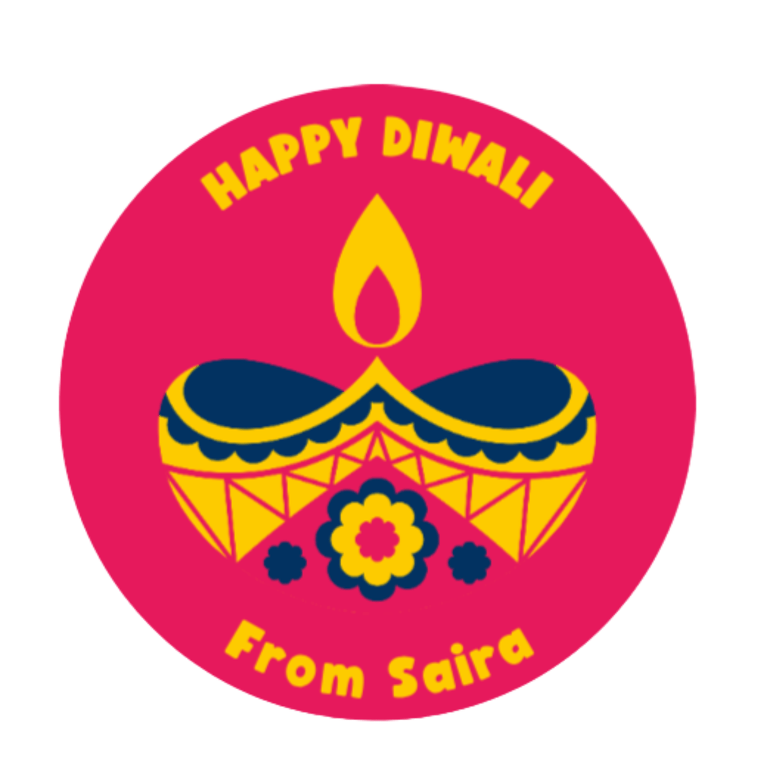 20 Diya Custom Stickers