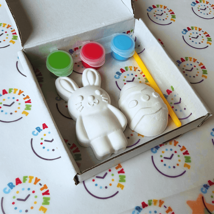 Easter Bunny & Egg Paint Box