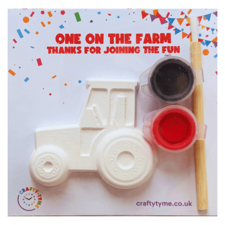 Farm Tractor Party Bag - Red