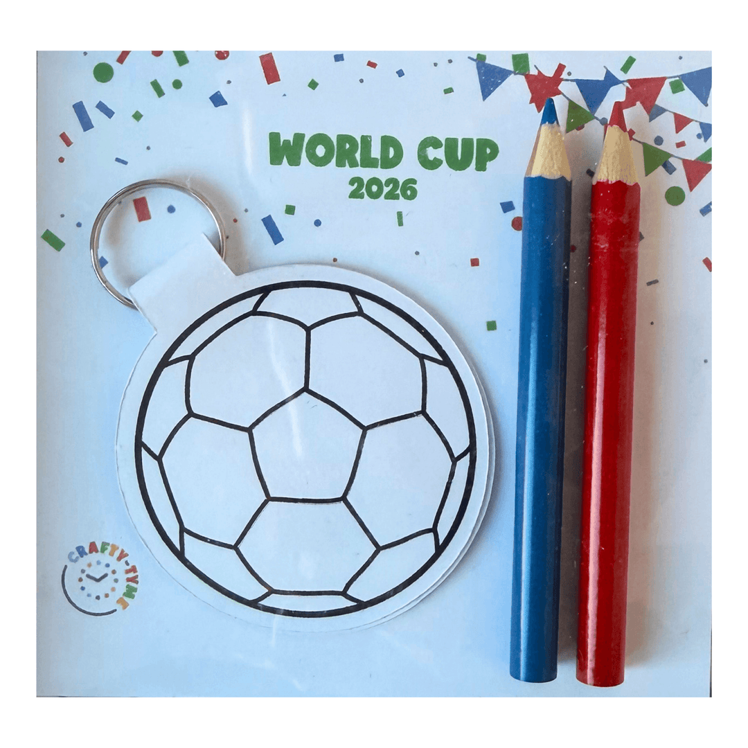 Worldcup Football Keyring Kit
