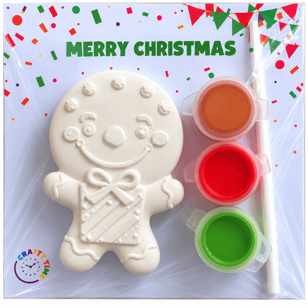 Gingerbread Man Paint Kit - Assorted