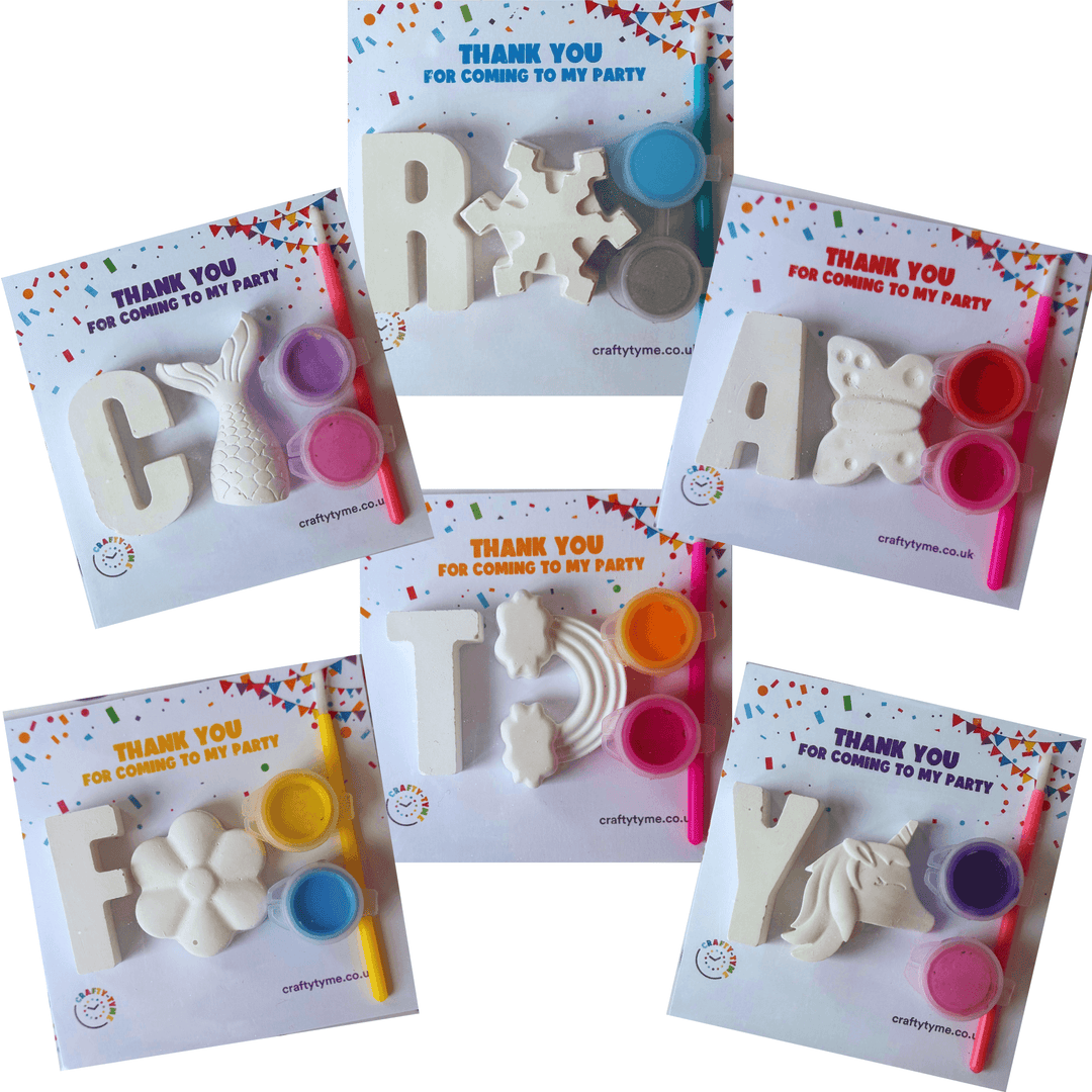 Personalised Letter Party Bag - A-Z