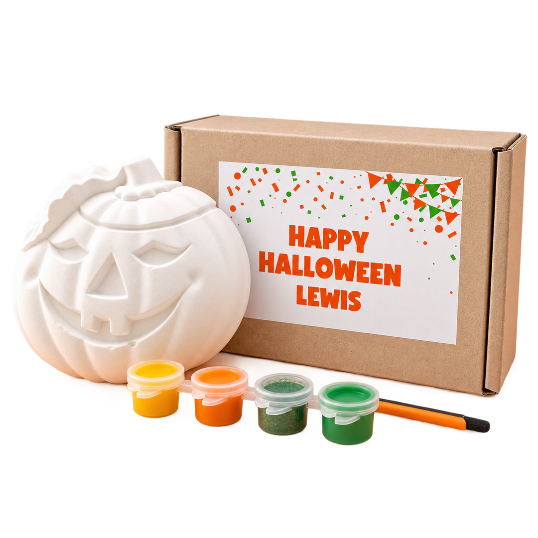 Halloween Large Pumpkin Paint Kit
