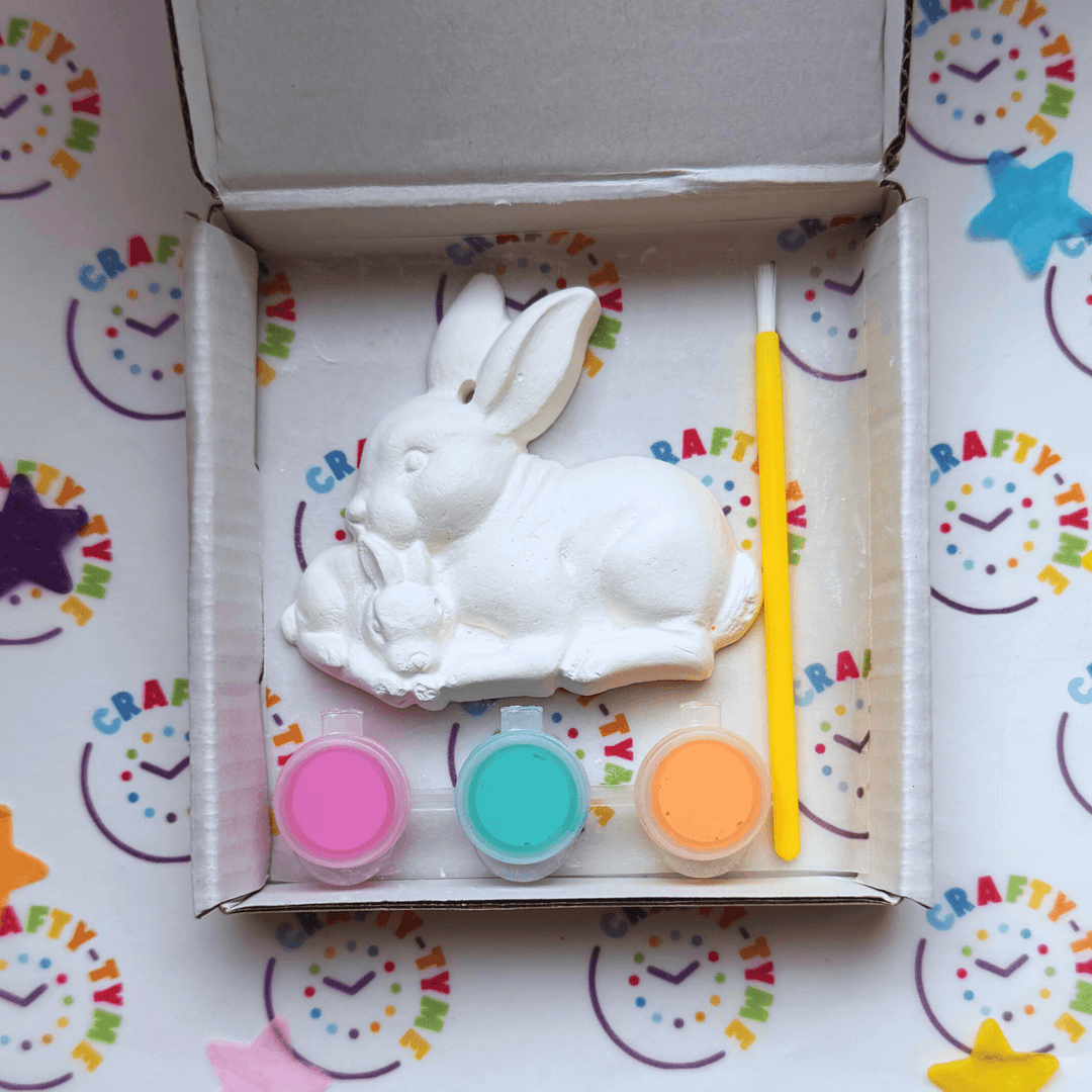 Mother & Baby Bunny Paint Box