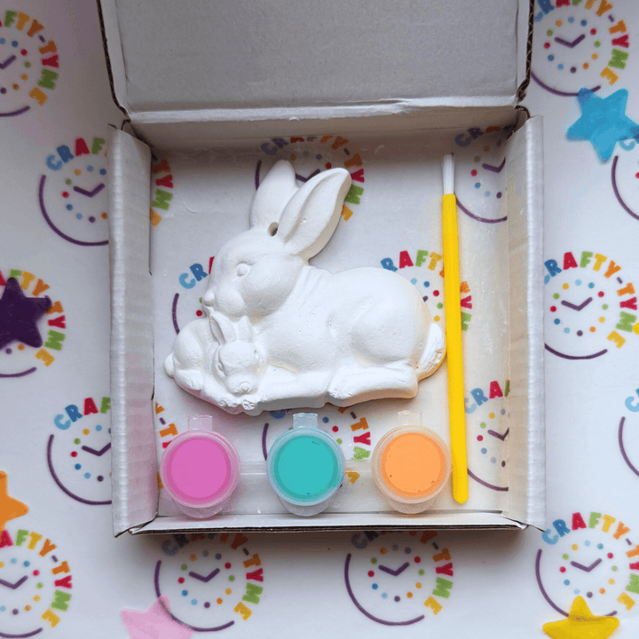 Mother & Baby Bunny Paint Box