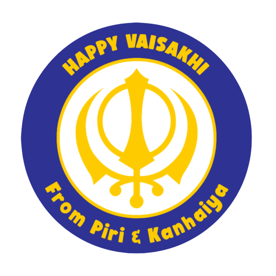 20 Khanda Custom Stickers