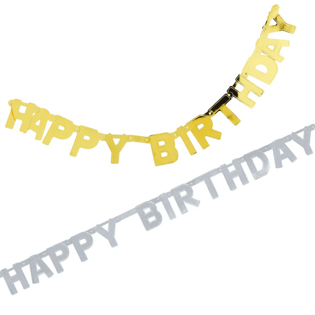 Happy Birthday Banner 1.2m