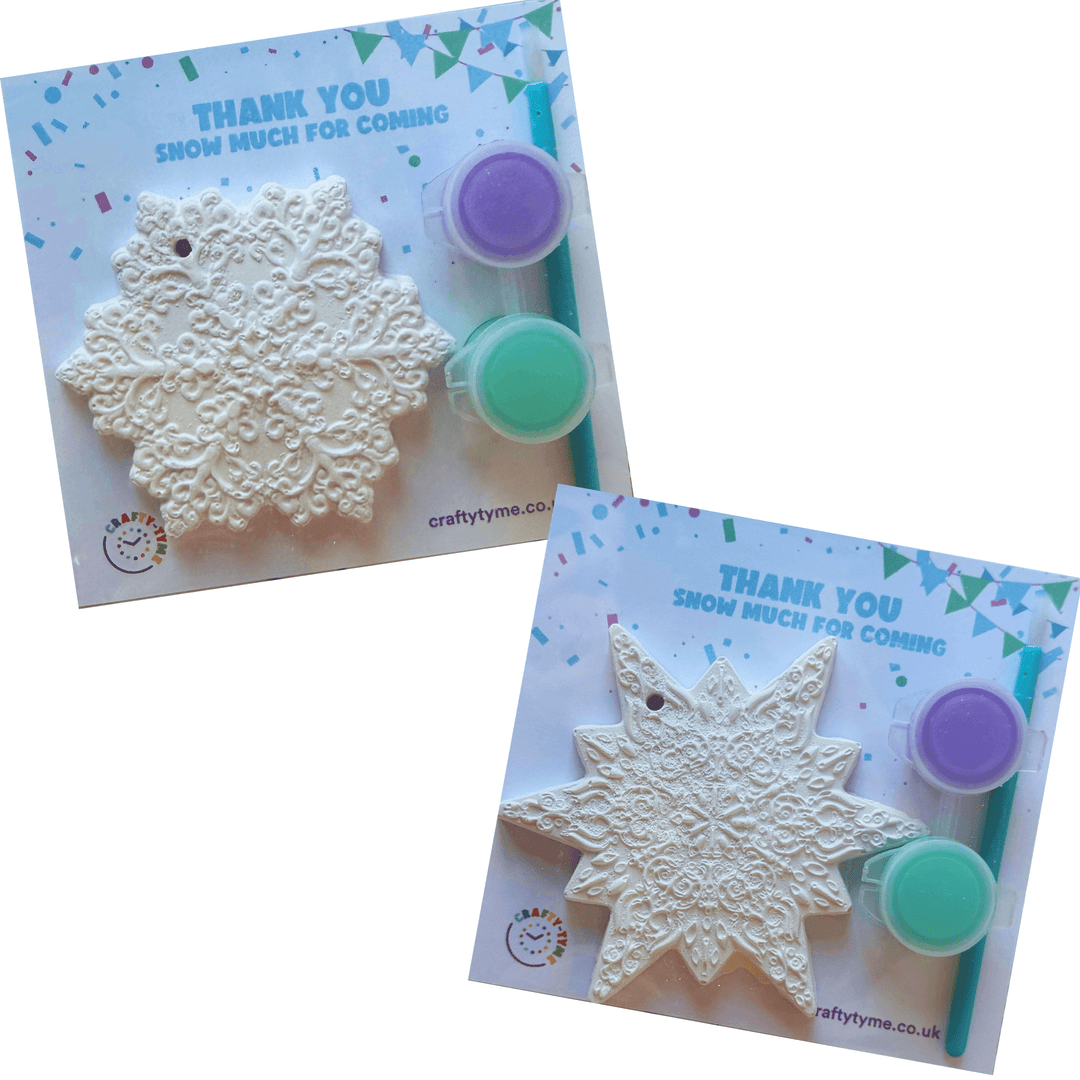 Large Snowflake Party Bag