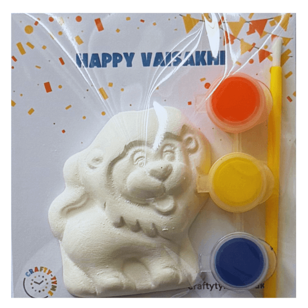 Vaisakhi Lion Paint Kit