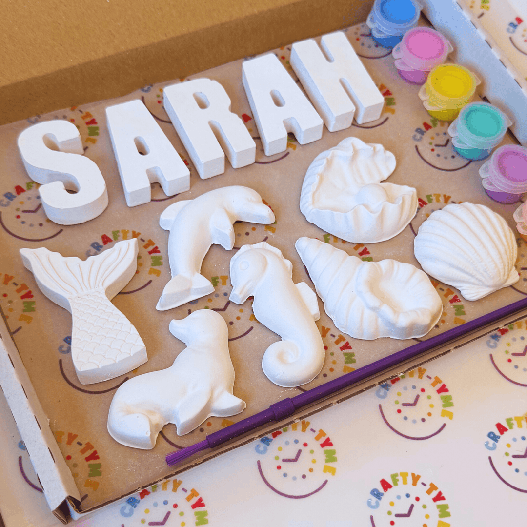 Mermaid Craft Box - Personalised