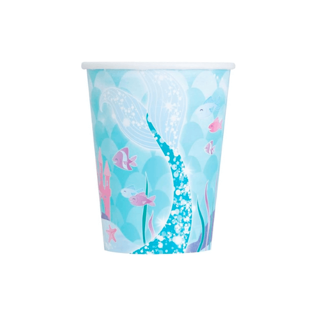 Mermaid Paper Cups