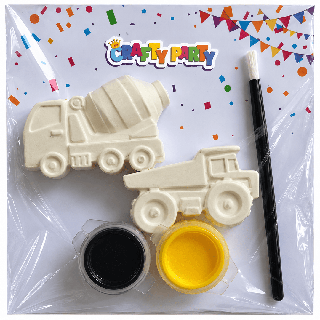 Construction Vehicle Party Bag - Assorted
