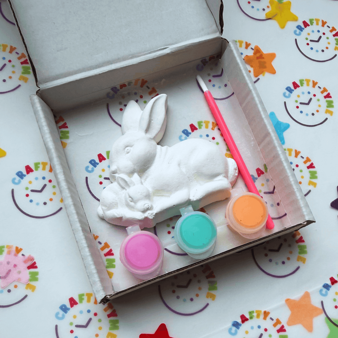 Mother & Baby Bunny Paint Box