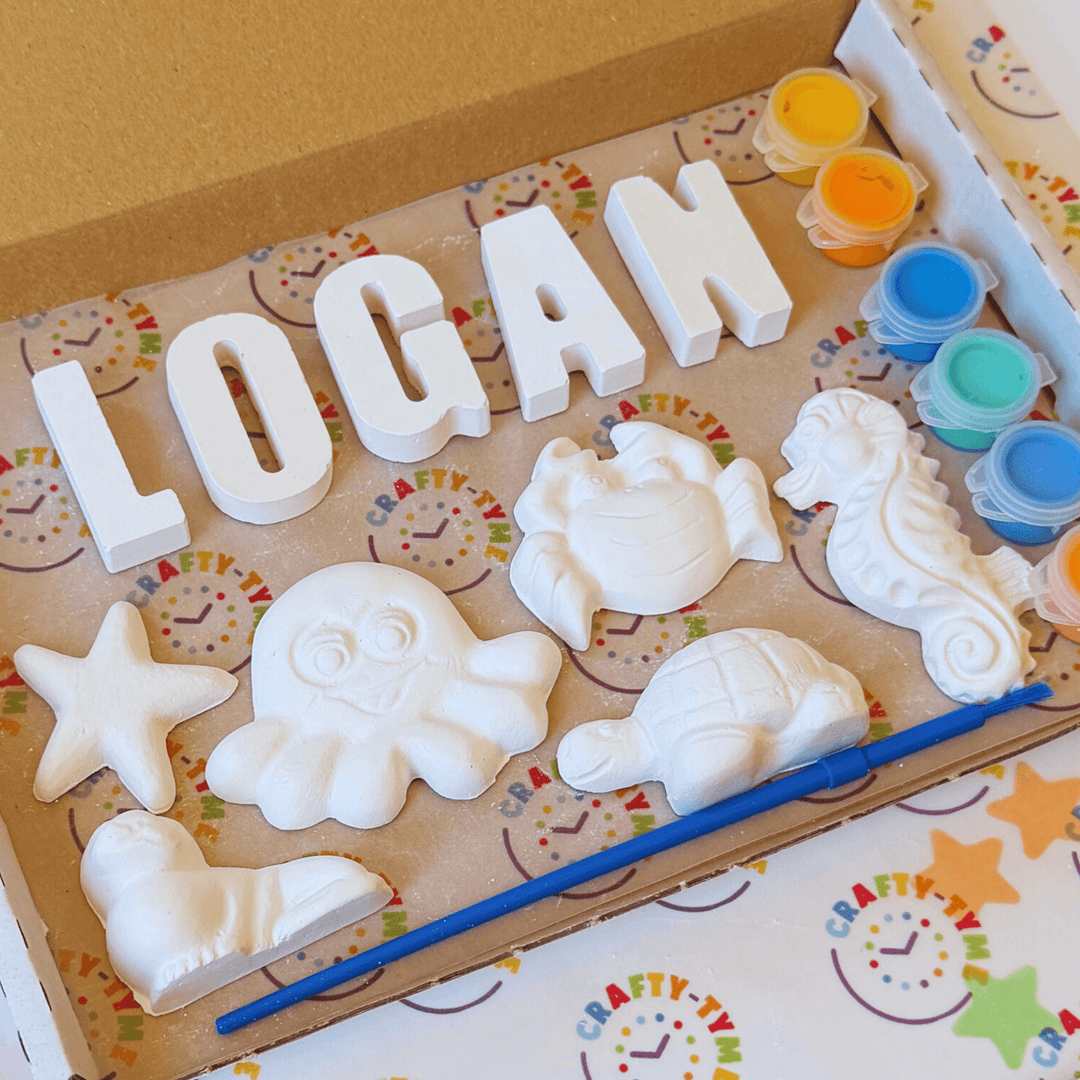 Ocean Animal Craft Box - Personalised