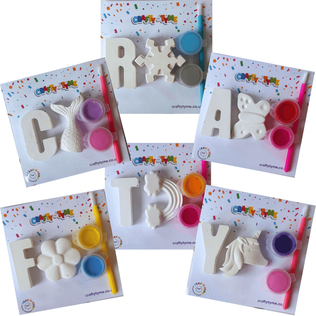 Personalised Letter Paint Kit - A-Z