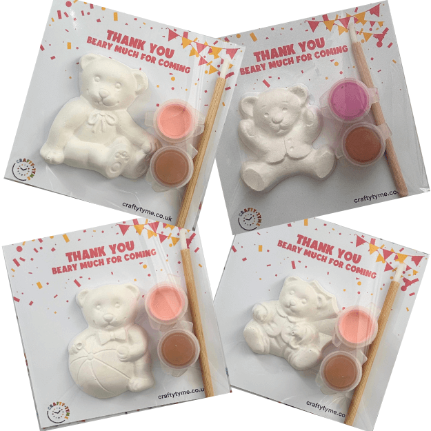 Teddy Bear Party Bag - Assorted