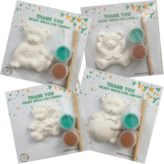 Teddy Bear Party Bag - Assorted