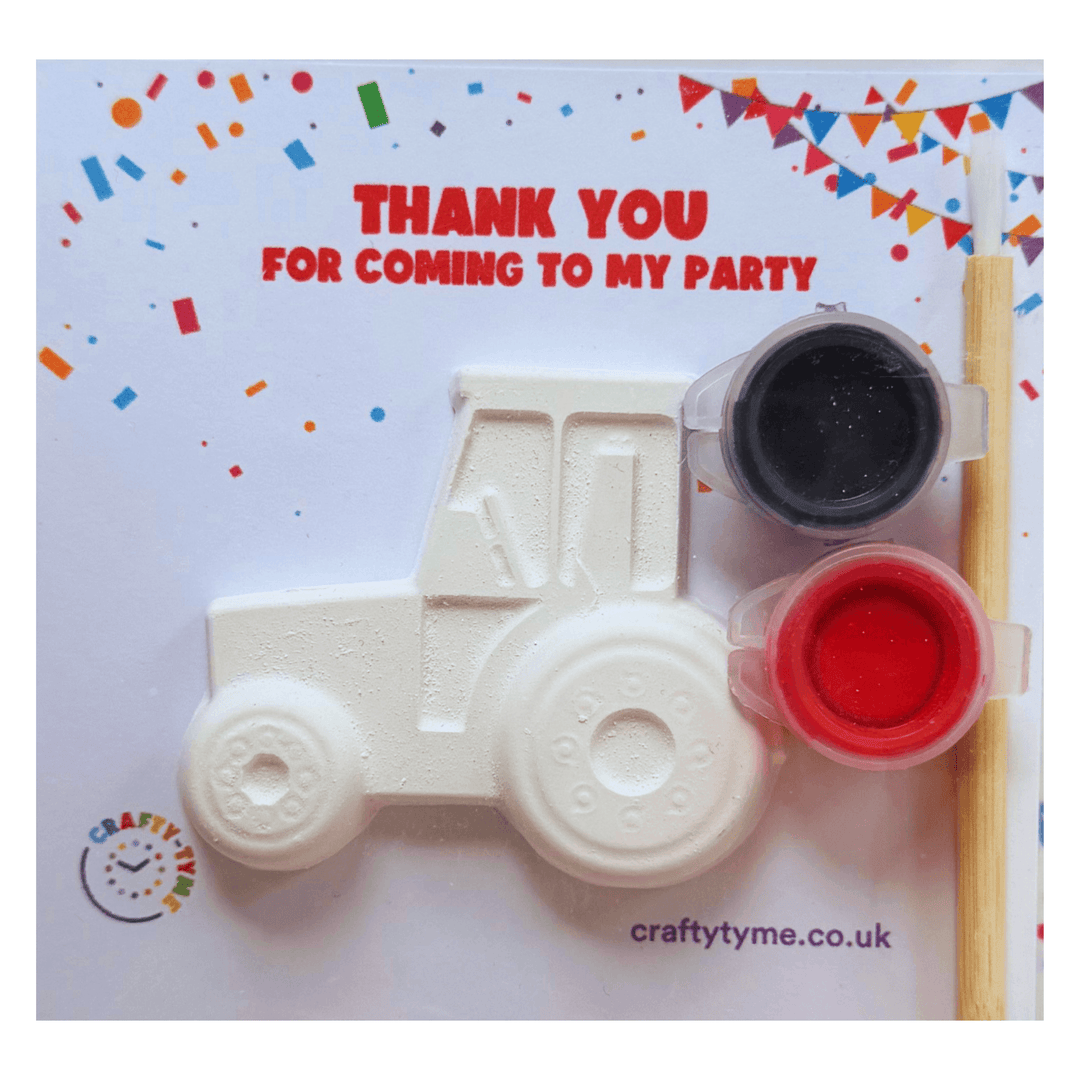 Farm Tractor Party Bag - Red