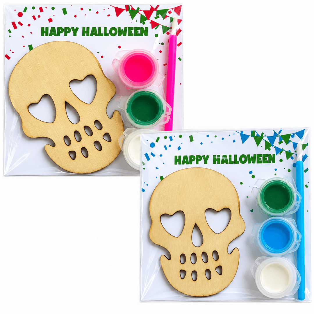 Skull Wooden Magnet Kit