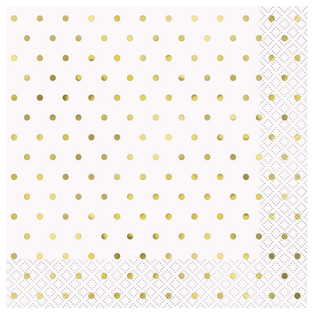 Gold Dot Napkins
