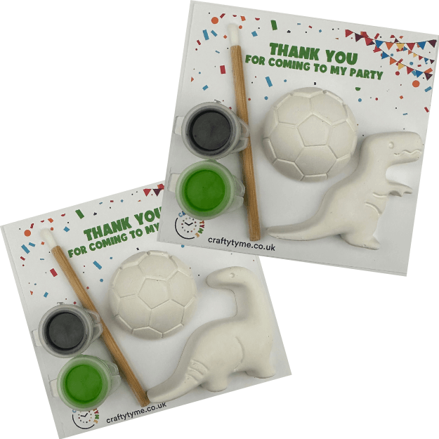dinosaur football party bag